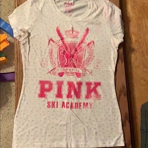 VS pink tee